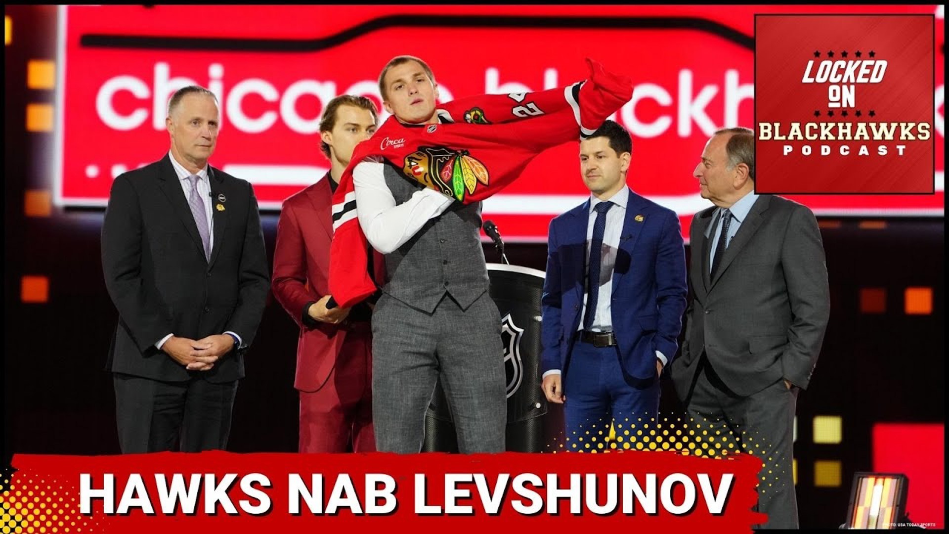 Chicago Blackhawks Select Artyom Levshunov Sacha Boisvert Marek