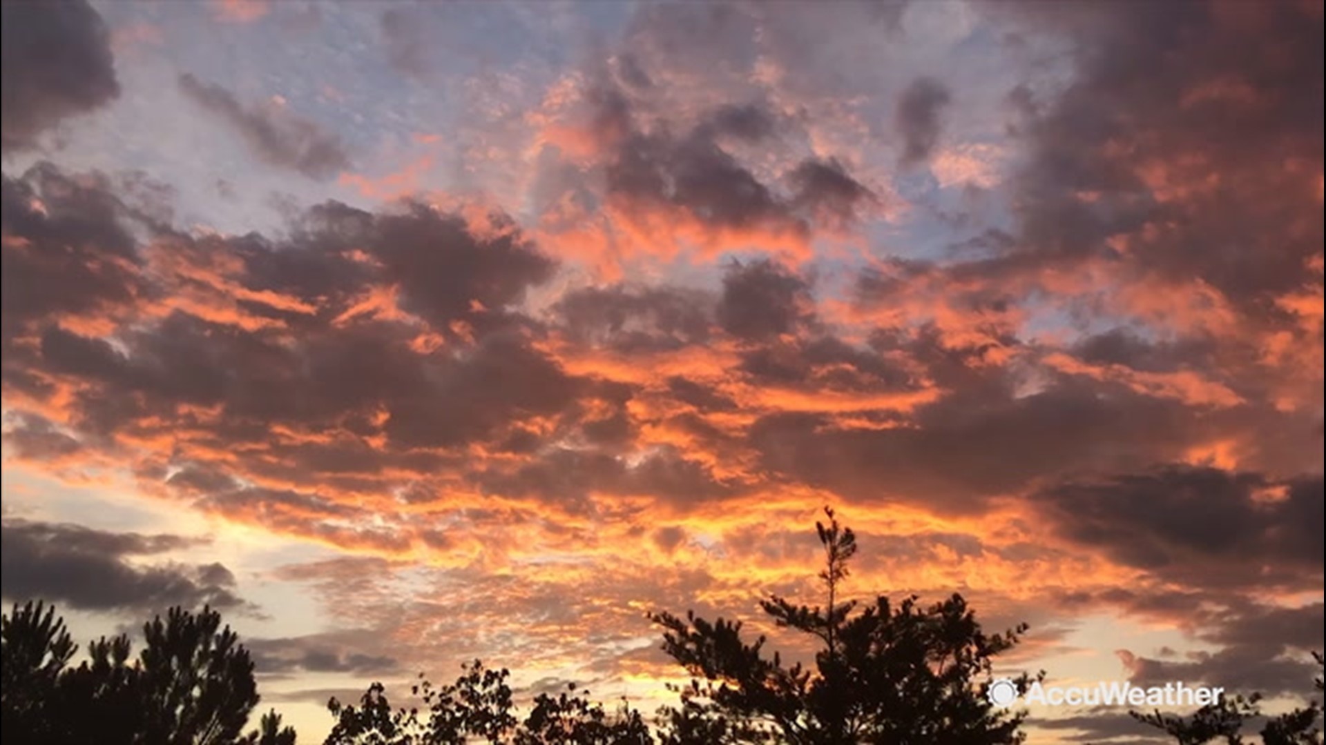 Our AccuWeather friends down in Atlanta, Georgia, caught this beautiful sunset on film on Aug. 14.
