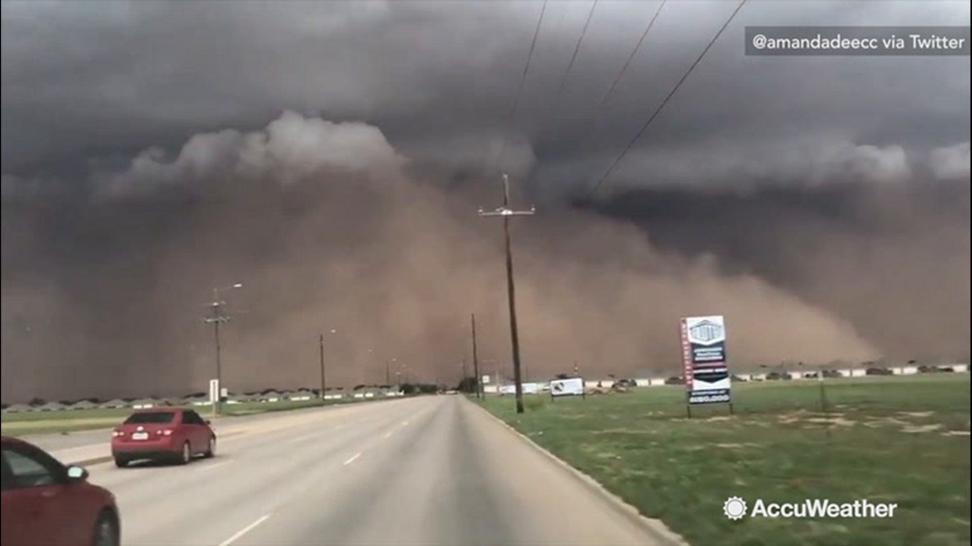 A massive wall of dirt, known as a haboob, raged through Lubbock, Texas, on June 5. The haboob packed winds powerful winds as it slung dirt through the area, making conditions outside unbearable.