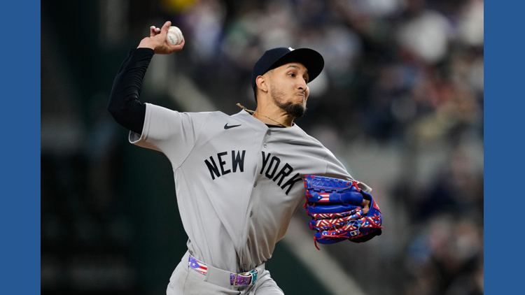 Yankees get first look at 22-year-old pitching prospect Elmer Rodriguez in  his big league debut | kvue.com