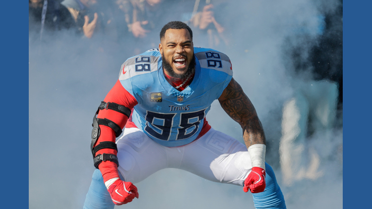 Titans' Jeffery Simmons is voted the top interior defensive