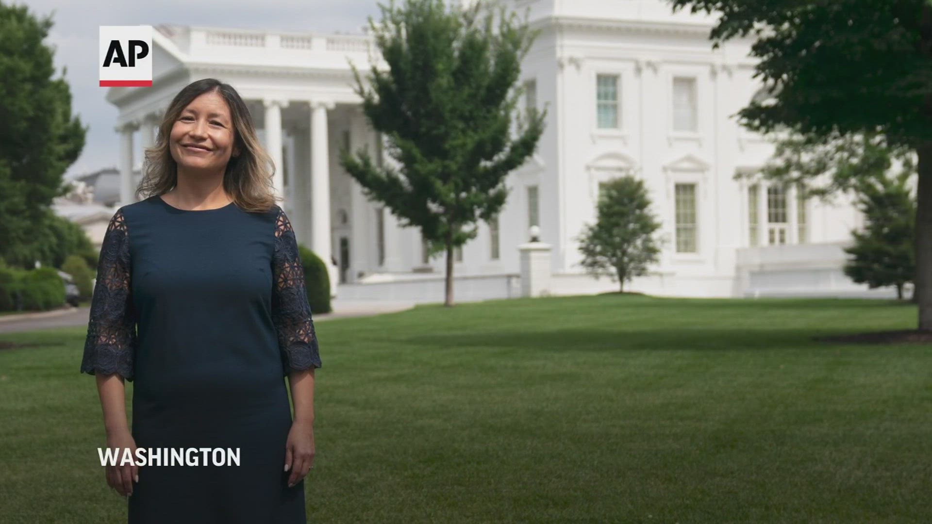 The granddaughter of Cesar Chavez and a bronze bust of the late Latino labor activist both have prominent places in President Joe Biden’s White House.