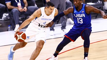 USA bounces back, tops Argentina 108-80 in pre-Tokyo tune-up