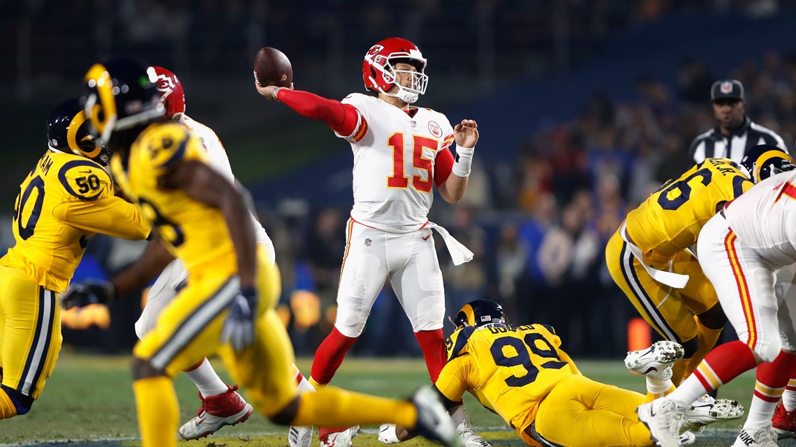 Los Angeles Rams outlast Kansas City Chiefs in record Monday shootout