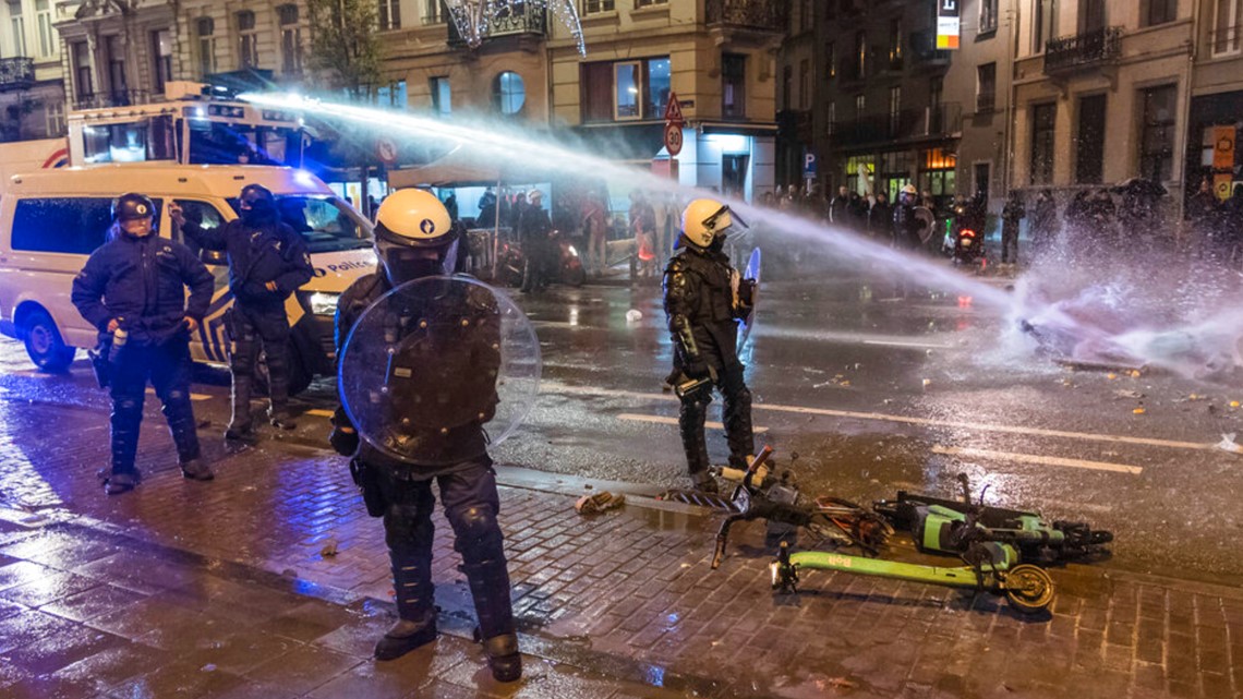 Riots in Belgium, Netherlands after Morocco World Cup win | kvue.com