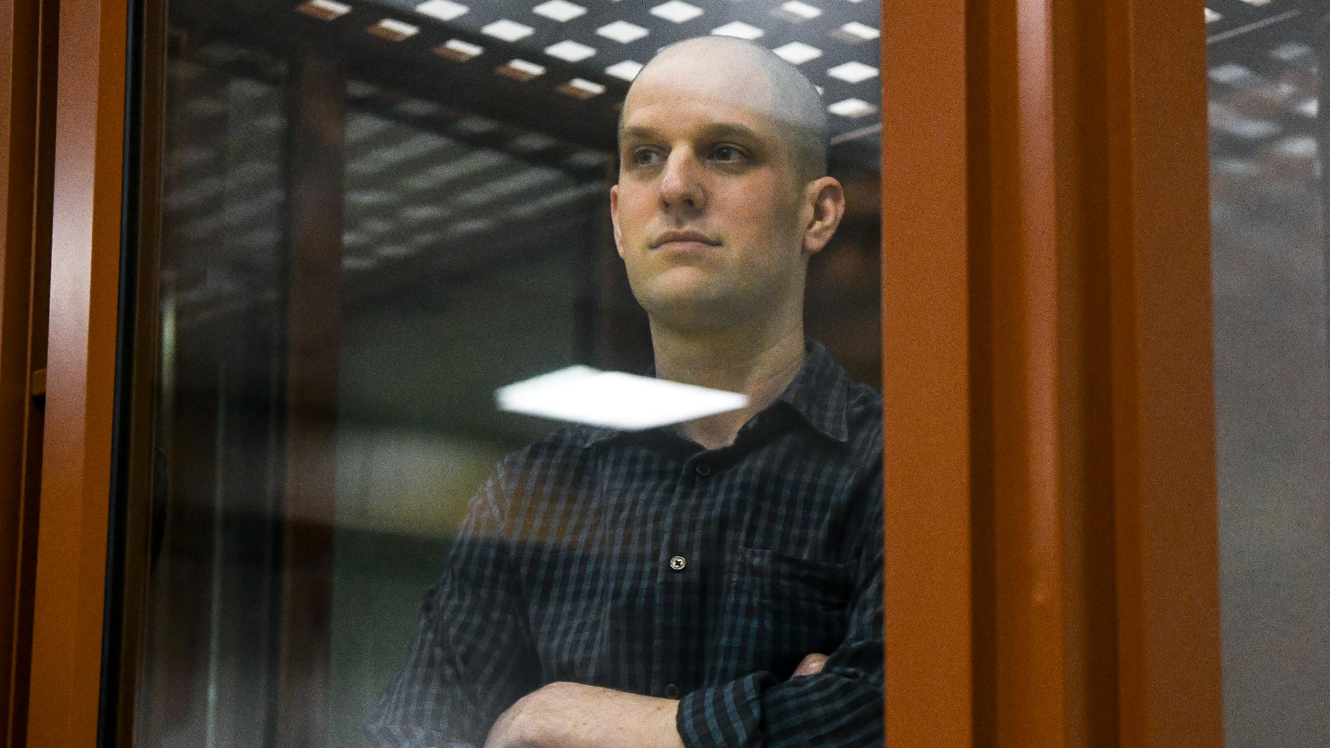 A Russian court convicted American journalist Evan Gershkovich of espionage. He was sentenced to 16 years in prison.