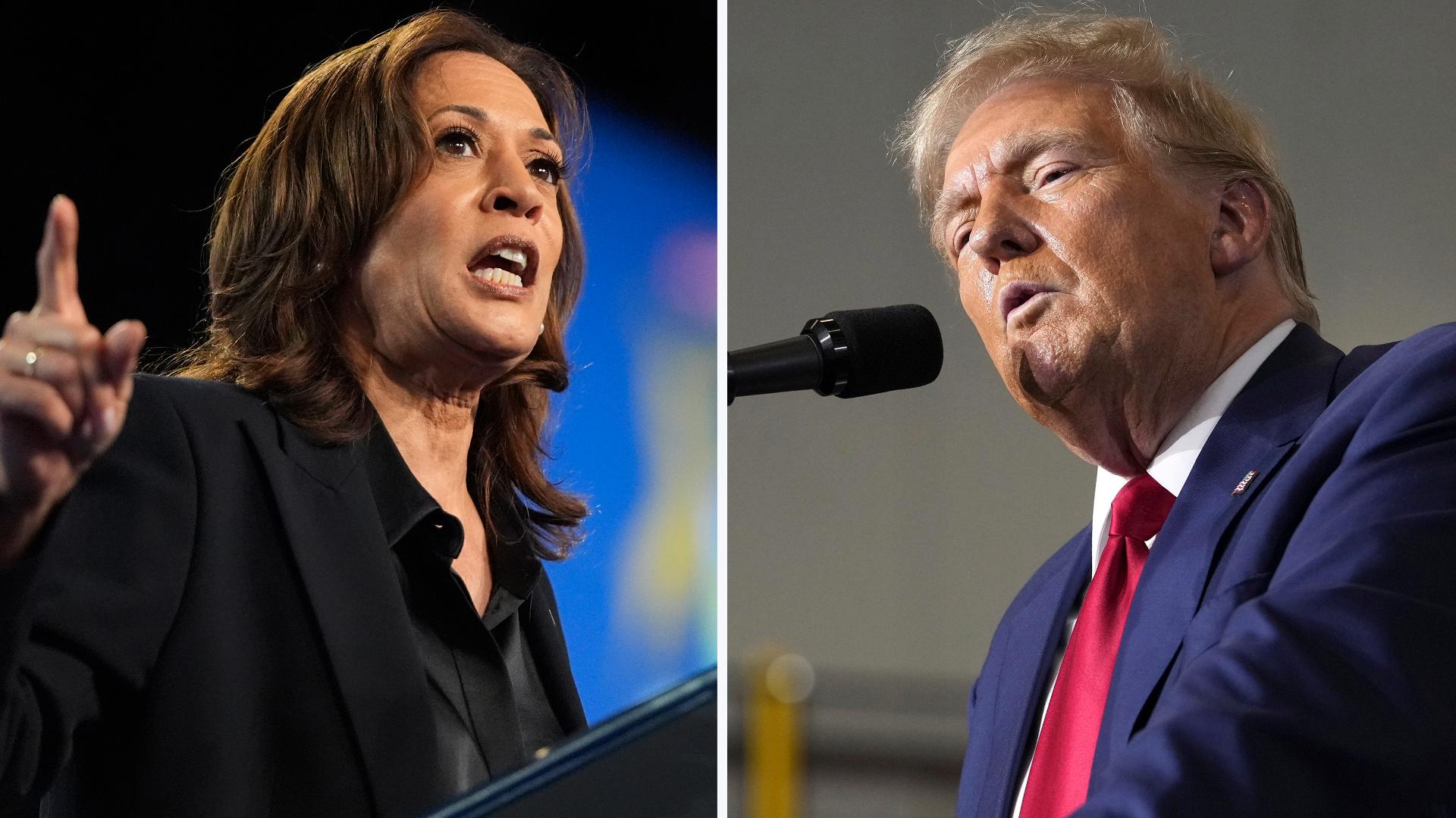 Vice President Kamala Harris and former President Donald Trump are spending time in Michigan, a key battleground state.