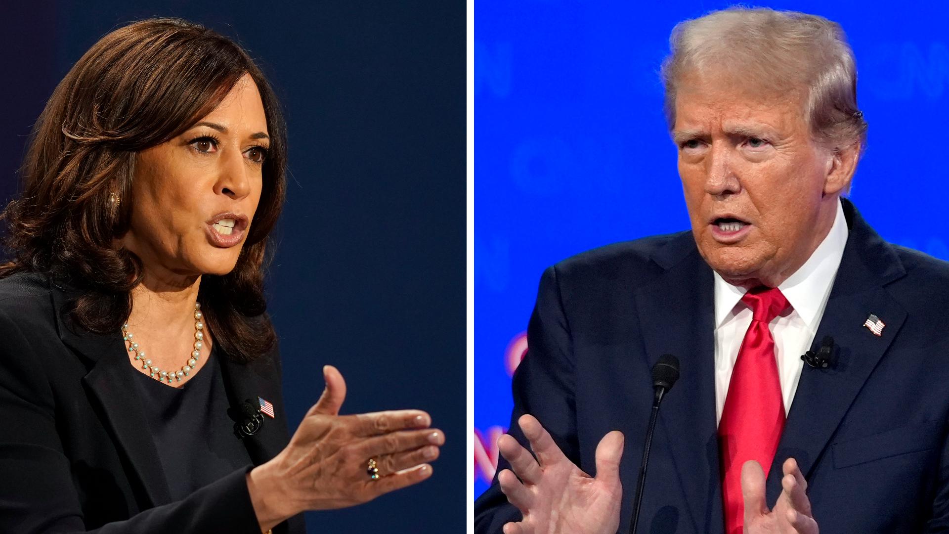 Both former President Donald Trump and Vice President Kamala Harris are talking about the No. 1 issue for voters: the economy.