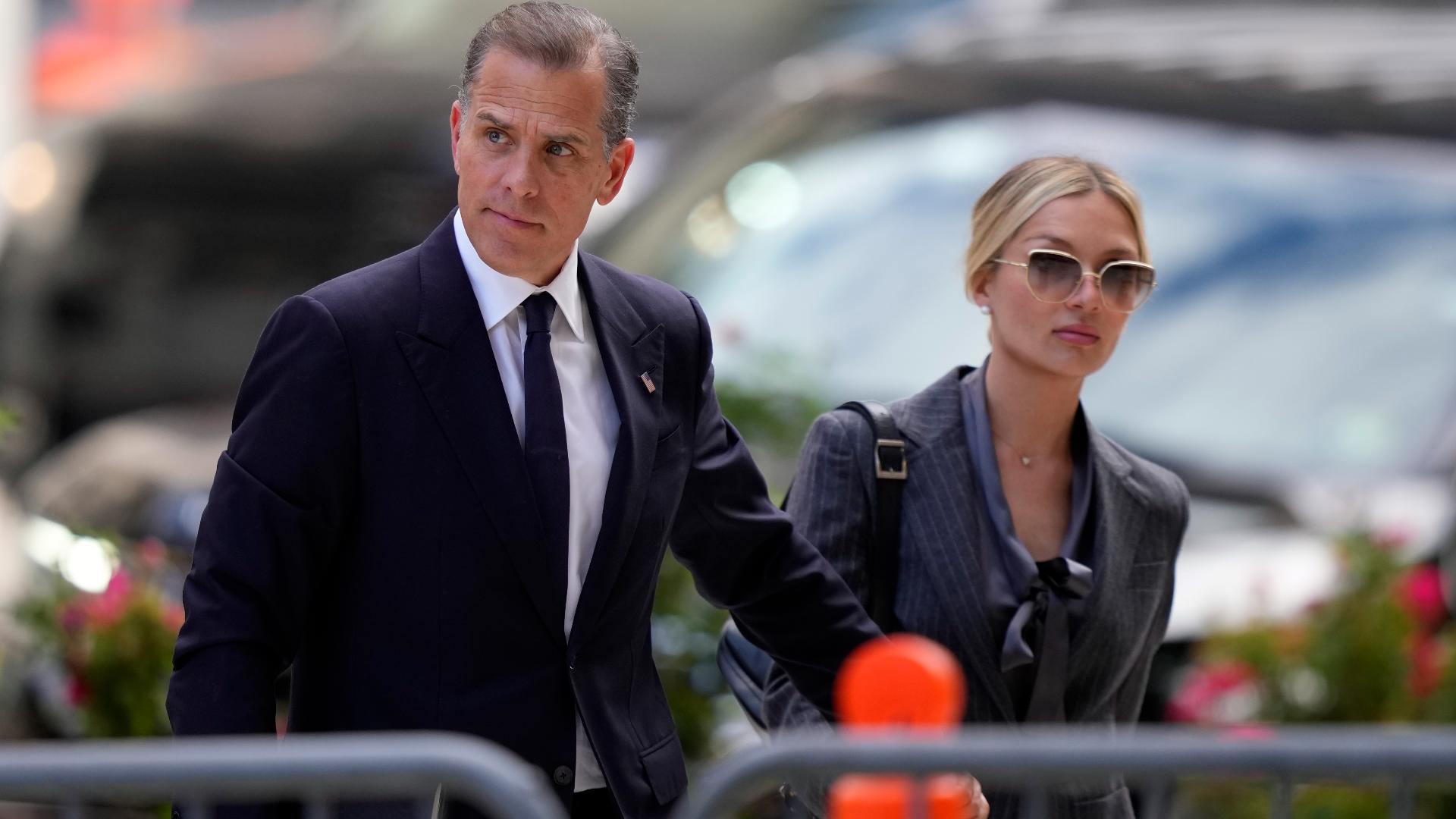 A jury has been selected in Hunter Biden's felony gun charge trial.