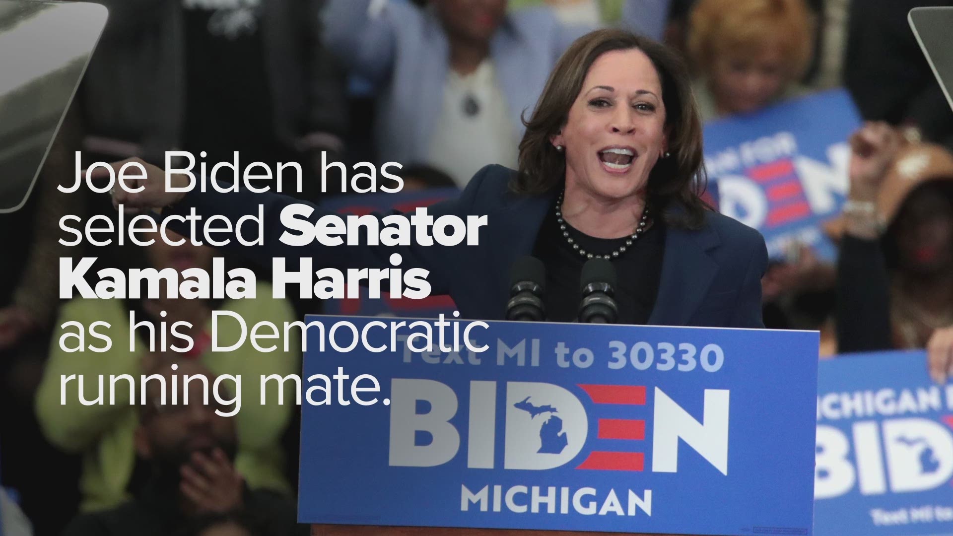 Senator Kamala Harris has made history as the first woman of color to be on a major party ticket for a presidential election.