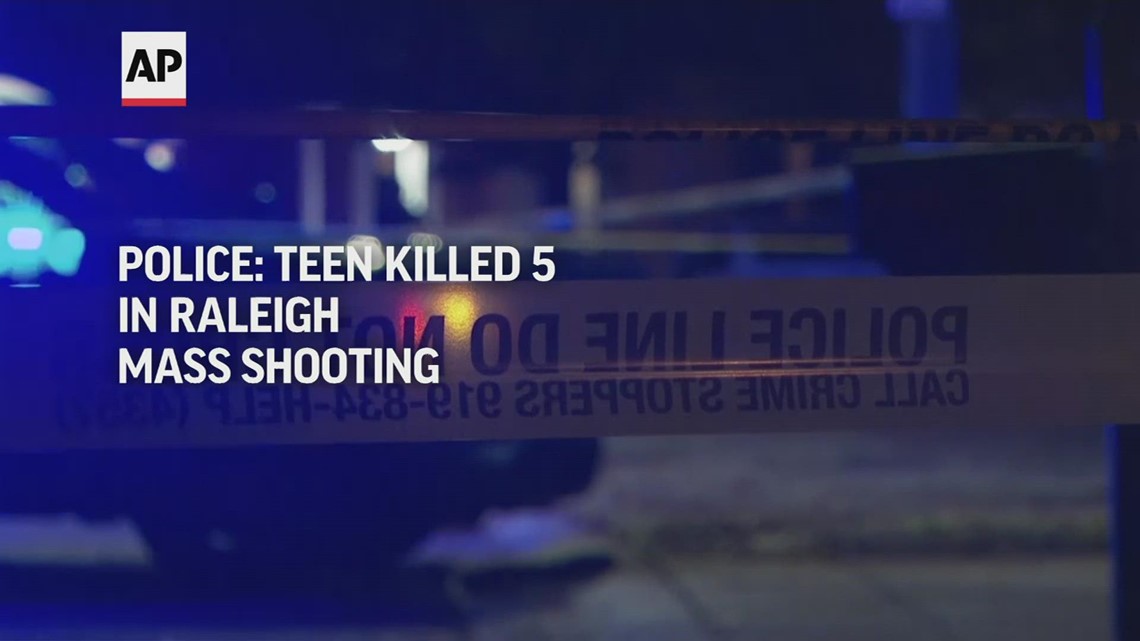 Police: Teen killed 5 in Raleigh mass shooting | kvue.com