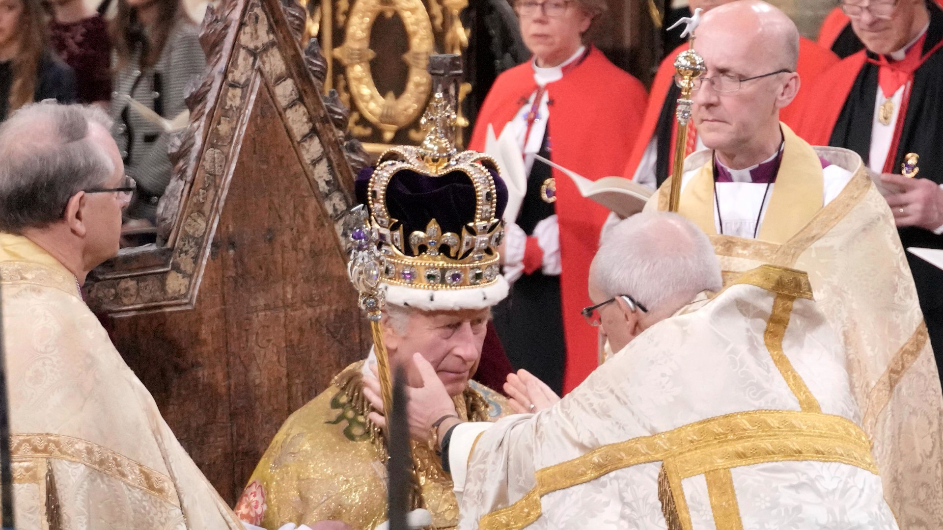 Charles III is crowned in once-in-a-generation ceremony