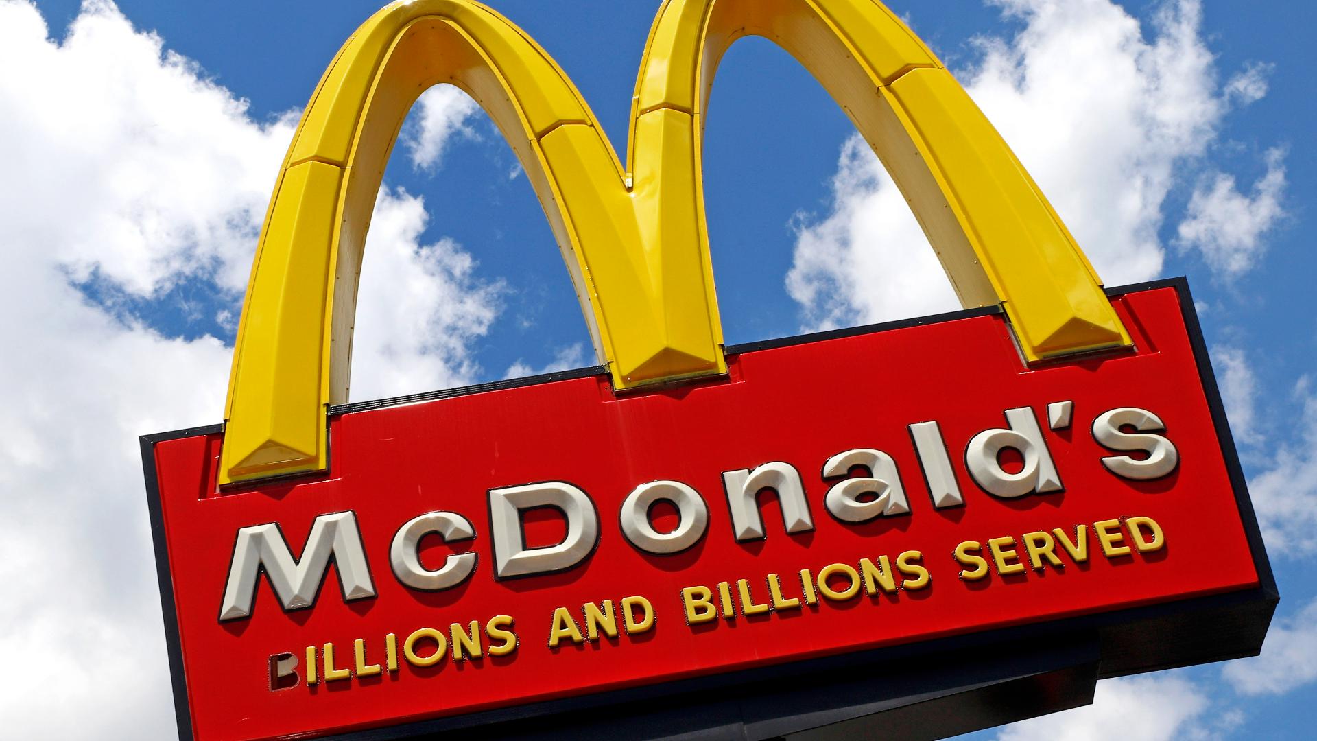 McDonald's has stopped selling its Quarter-Pounder hamburgers in some states because of an E. coli outbreak.