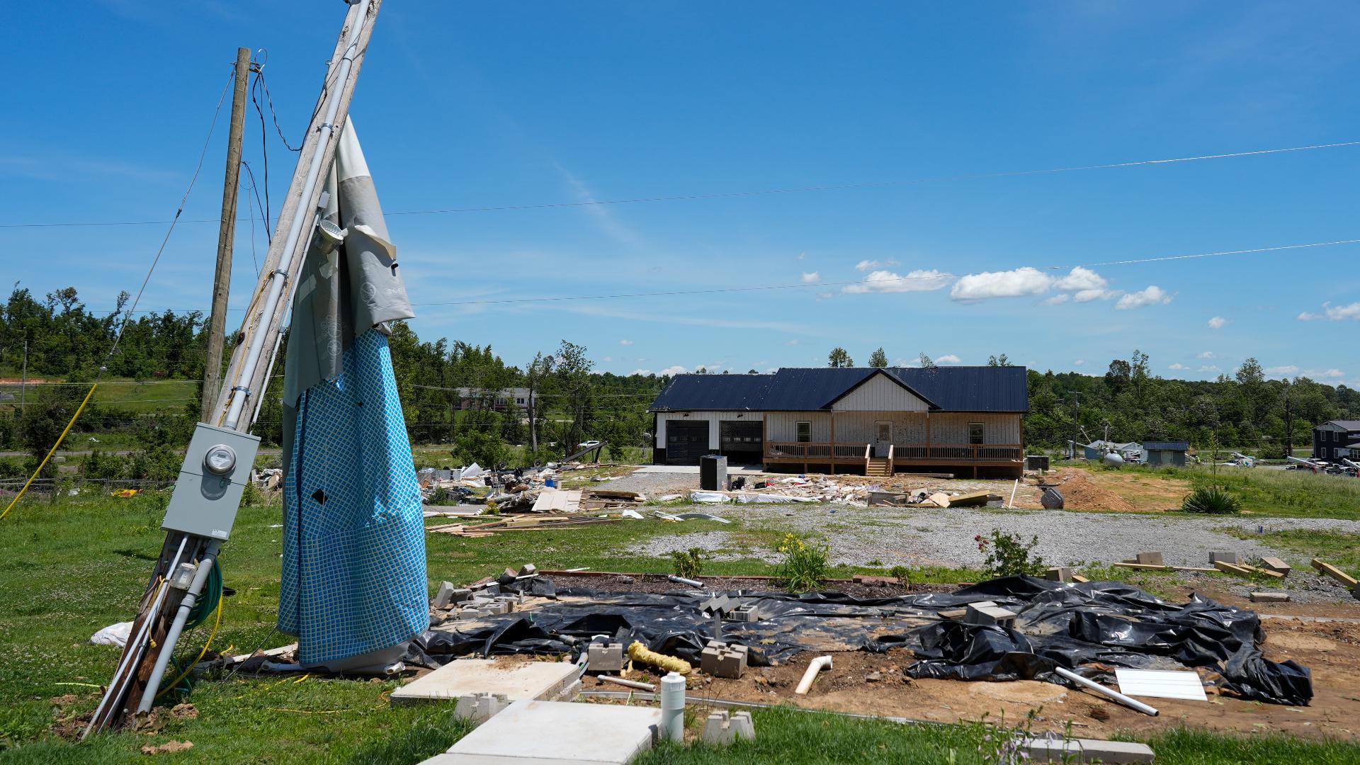 Kentucky family loses home to tornado twice in 3 years | kvue.com