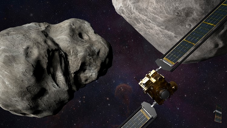 NASA spacecraft to crash into asteroid on Monday