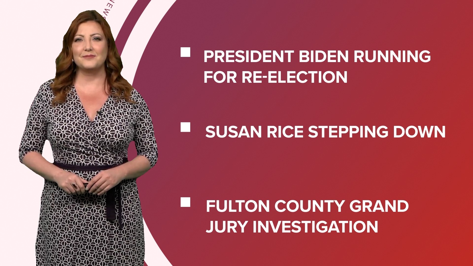 A look at what is happening in the news from President Joe Biden announcing his re-election campaign for 2024 to using Bed Bath and Beyond coupons.