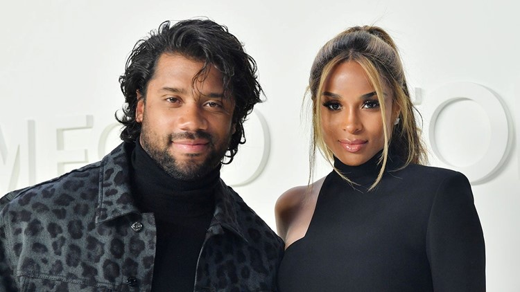 Pregnant Ciara Gets Cut Out of Her Dress by Russell Wilson Following Tom  Ford Show 