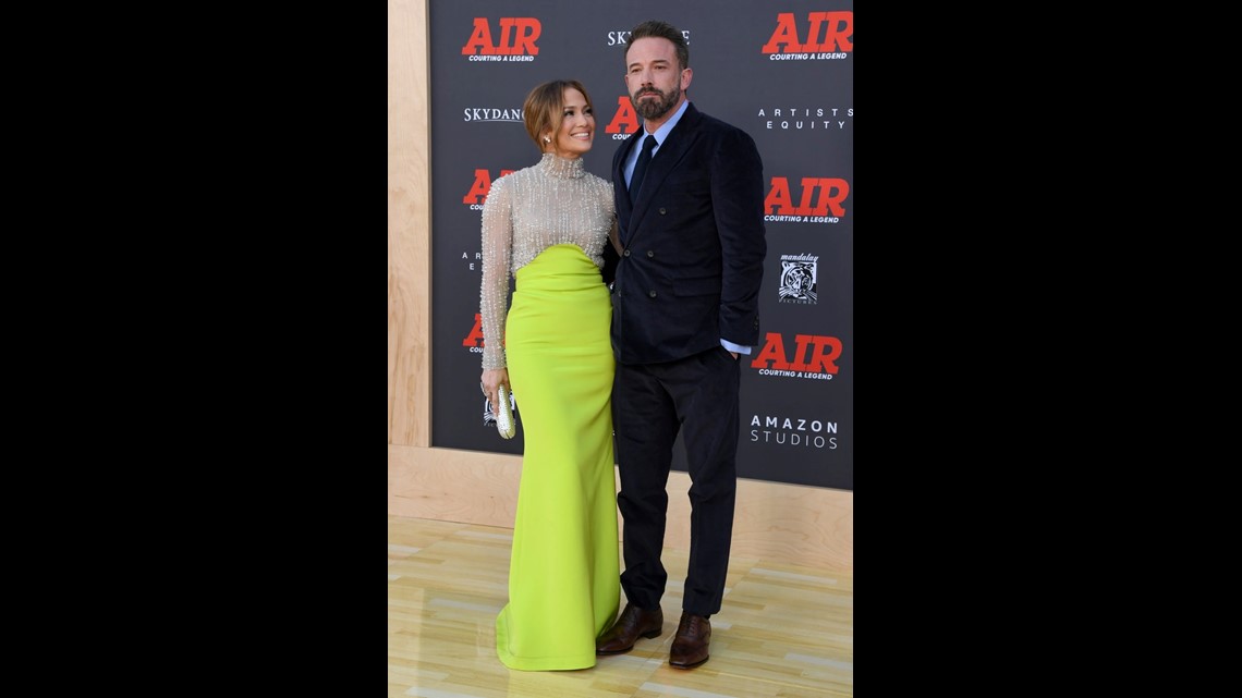 princess polly baby blue dress Jennifer Lopez (@jlo) graced the red carpet in an archival Jean-Louis  Scherrer (@jlscherrer) gown, featuring sheer fabric and rich brown lace  detailing. Subtle jewelry and hair tied back completed the main image 0