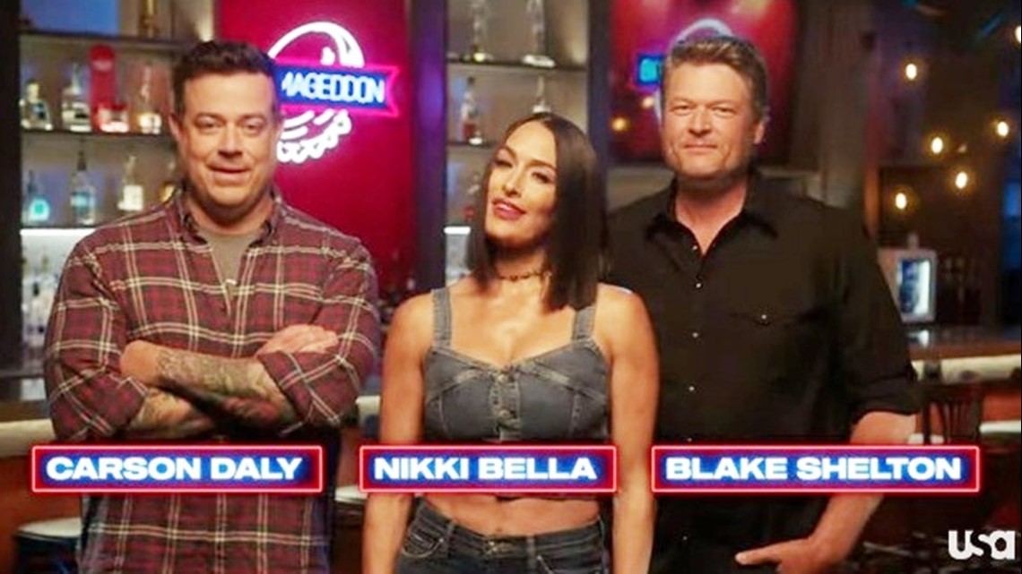 Barmageddon' Hosts Nikki Bella, Carson Daly Break Down The Show's Signature  Cocktails