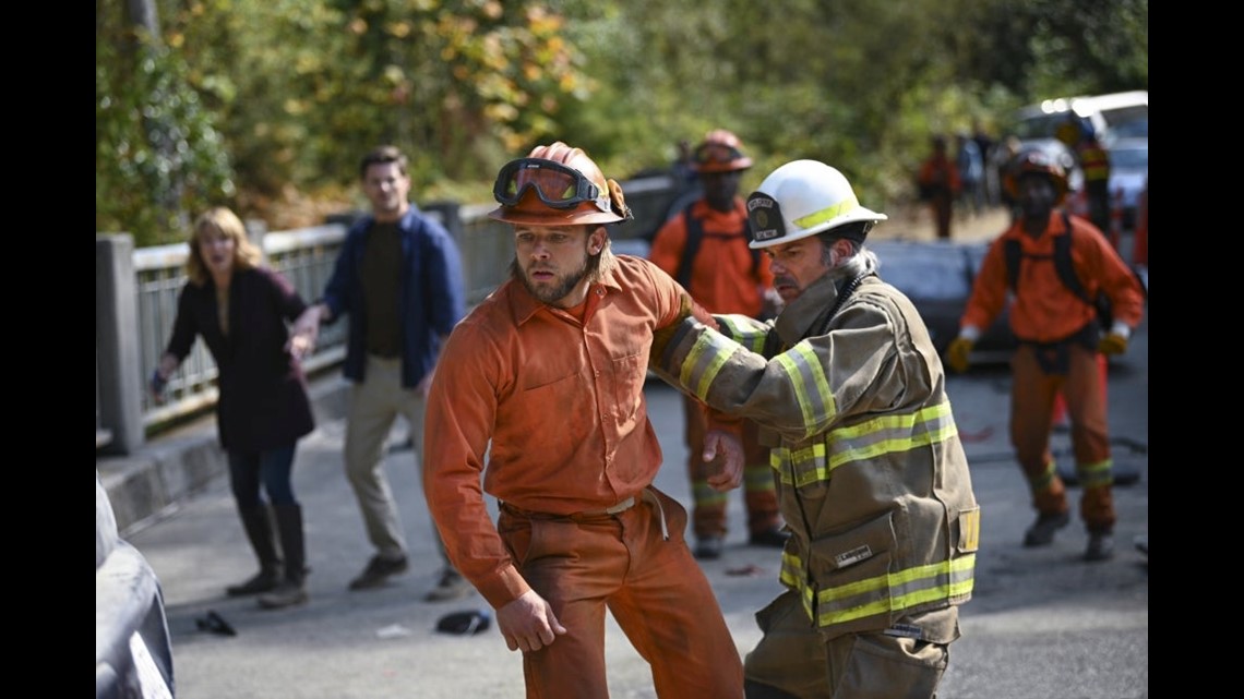 Max Thieriot is an inmate firefighter in 'Fire Country' on CBS