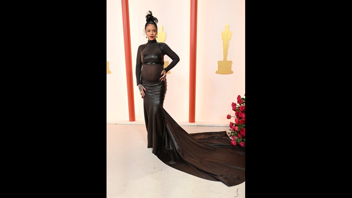 Pregnant Rihanna's Night at the 2023 Oscars [PHOTOS]