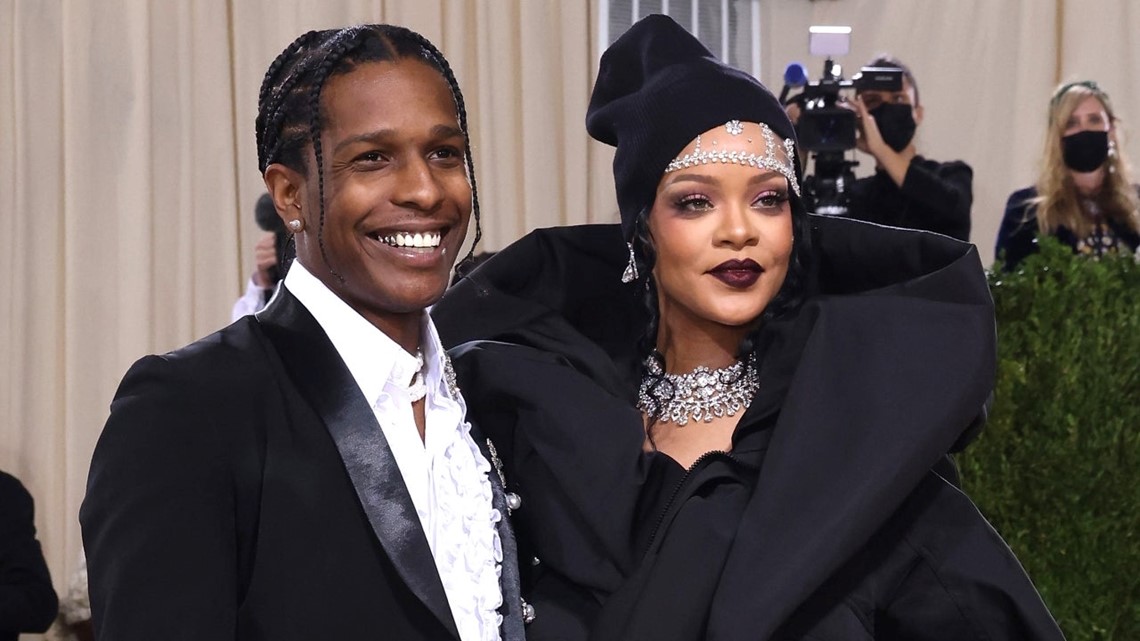 Rihanna and A$AP Rocky make a surprise appearance at the Gucci