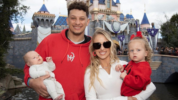 Kansas City Chiefs' Patrick Mahomes, Brittany welcome son