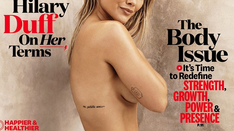 Hilary Duff Poses Nude for a Magazine Cover: 'I'm Proud of My Body