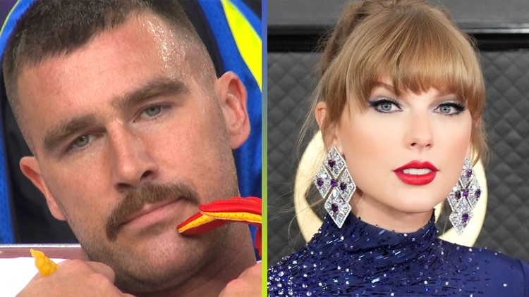 Taylor Swift watches Travis Kelce's Chiefs alongside famous friends - ABC  News