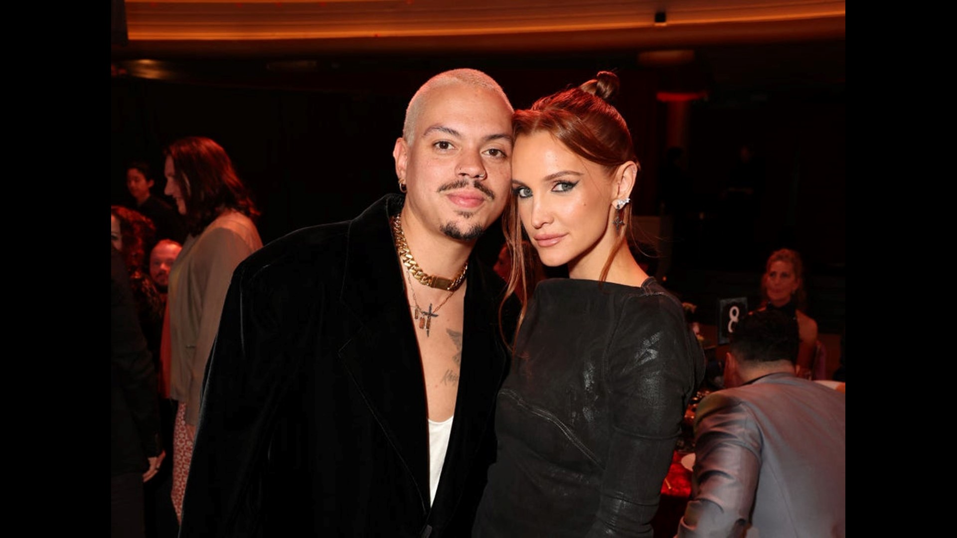 Jessica Simpson Looks Red Hot With Sister Ashlee and Evan Ross at 2024