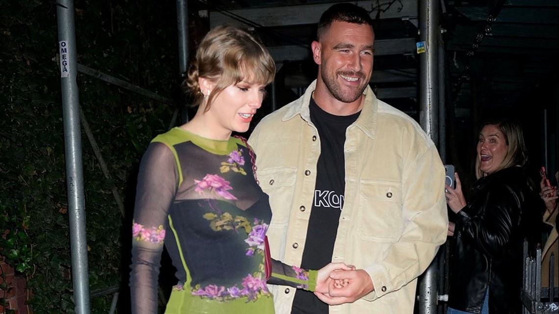 Taylor Swift Parties with Travis Kelce, His Mom and Teammates in Kansas City