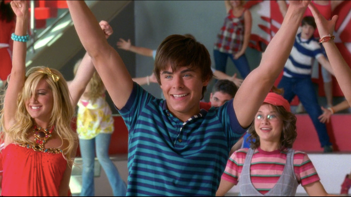 Zac Efron got a surprise 'High School Musical' tribute on