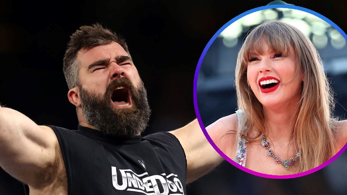 Jason Kelce Makes Surprise Wrestlemania Appearance, Dubbed Taylor Swift