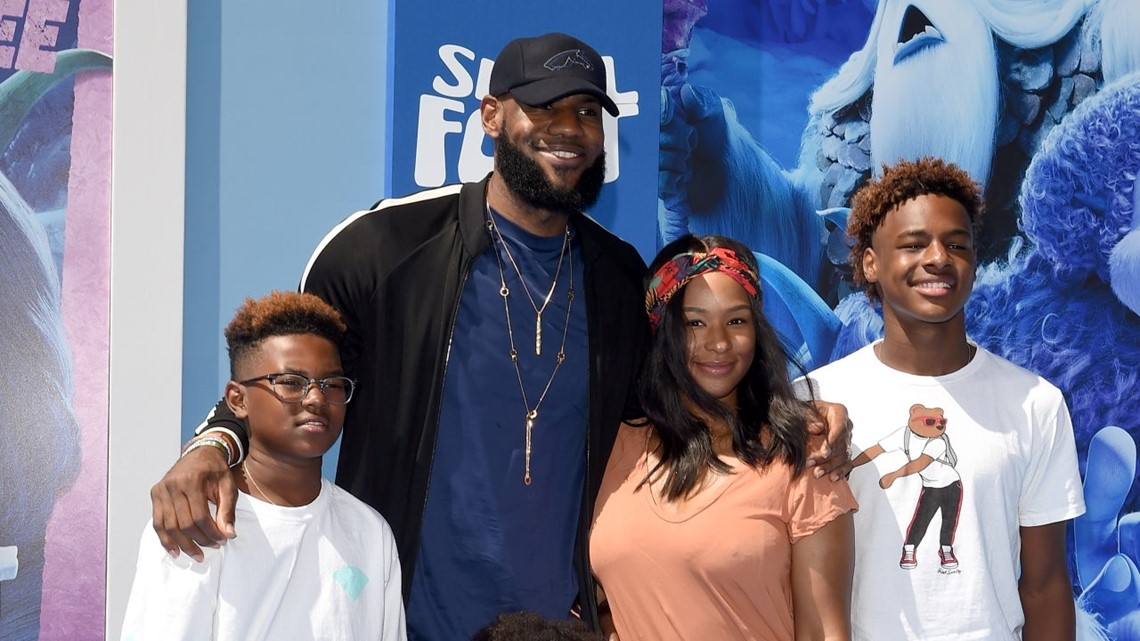 lebron james son on sports illustrated