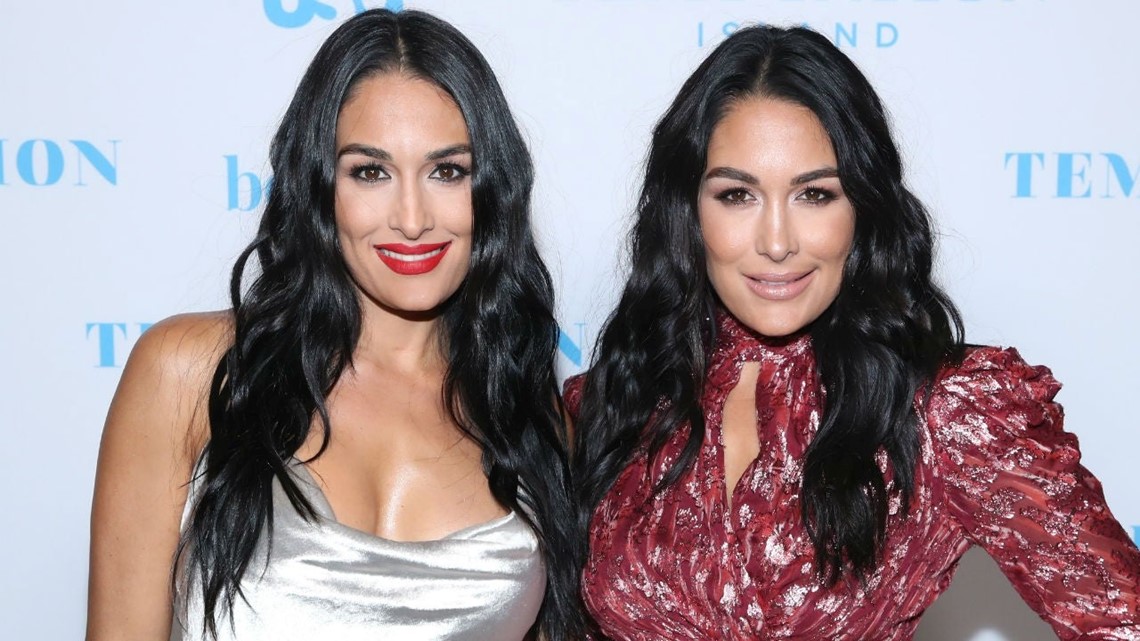 Nikki and Brie Bella introduce their new babies born a day apart