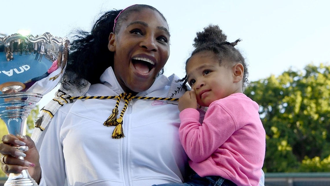 Serena Williams' daughter Olympia makes red carpet debut