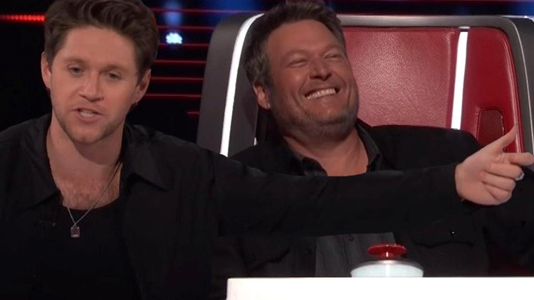 'The Voice': Blake Shelton Disowns Niall Horan After He Messes Up a Kelly Clarkson Prank