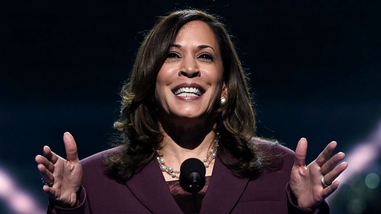 Kamala Harris Pays Tribute To Her Late Mother As She Accepts Historic Vp Nomination Kvue Com