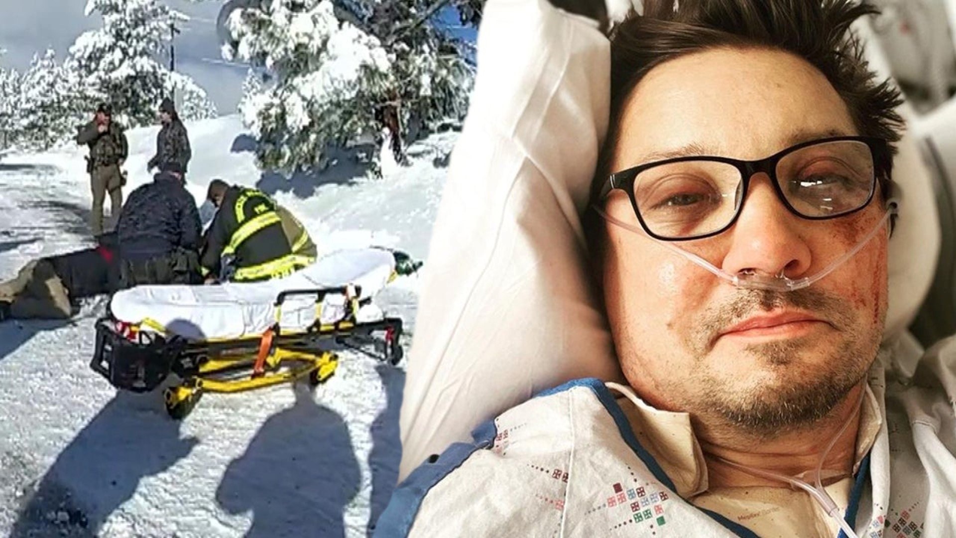 Jeremy Renners Snow Plow Accident Watch The Tense Bodycam Footage Of His Rescue