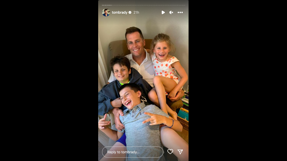 Tom Brady shares photos of kids, Gisele and ex Bridget Moynahan following  retirement announcement
