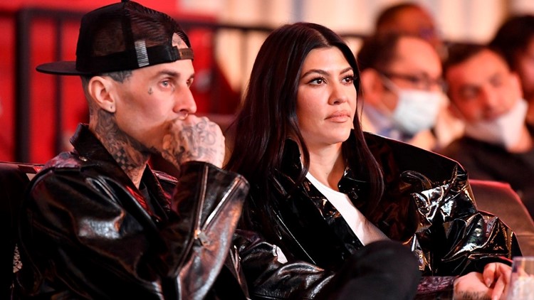 Travis Barker Gets New Tattoo of Kourtney Kardashians Eyes