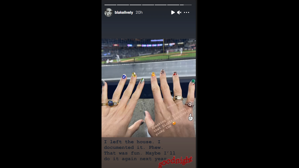 Blake Lively Teases Ryan Reynolds on Date Night at Yankees Game