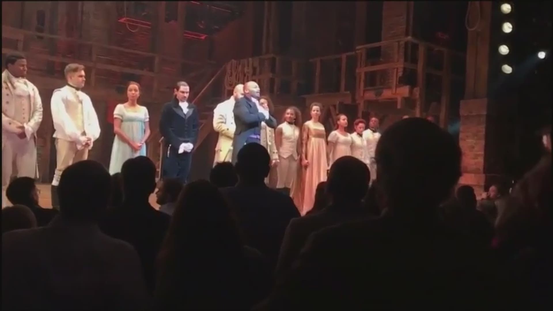 pence hamilton video