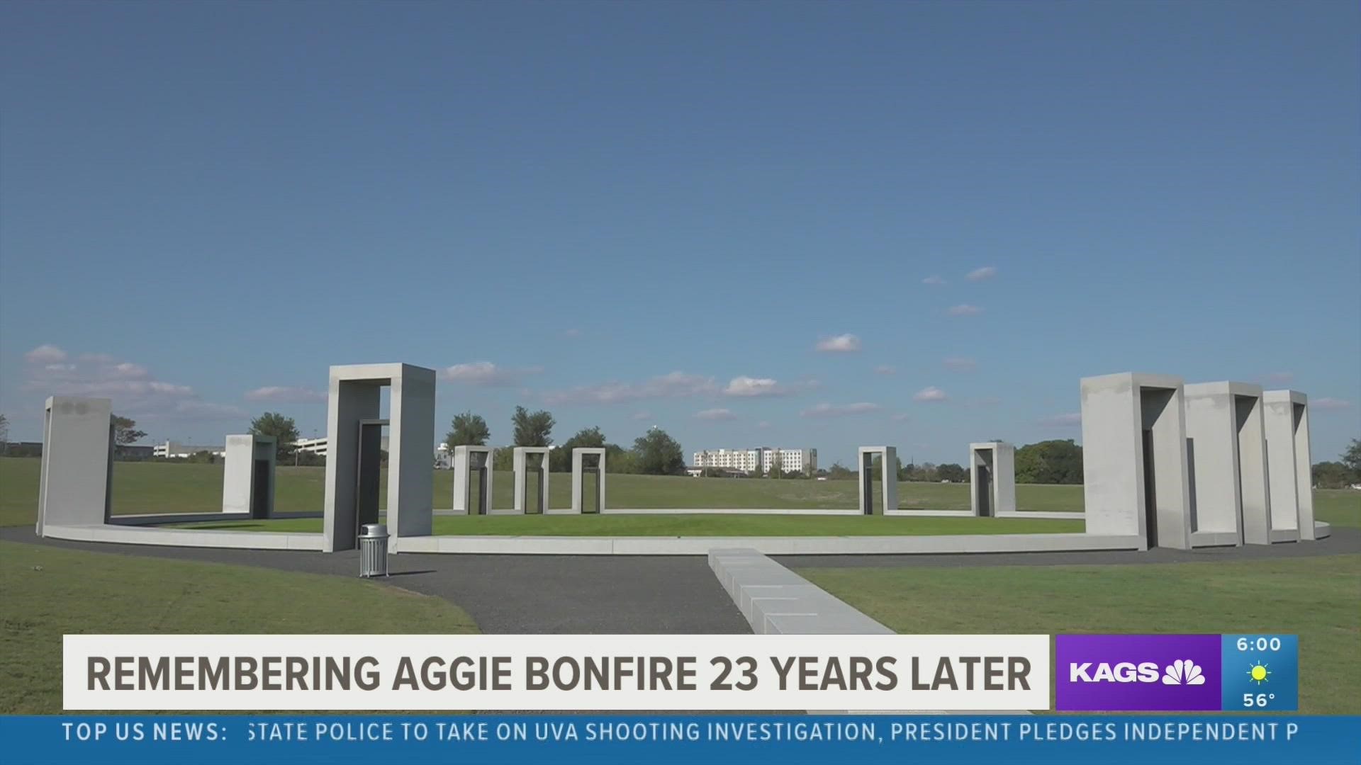 Texas A&M's Traditions Council will hold the 23rd Bonfire remembrance ceremony at 2:42 a.m. on Friday, Nov. 18.
