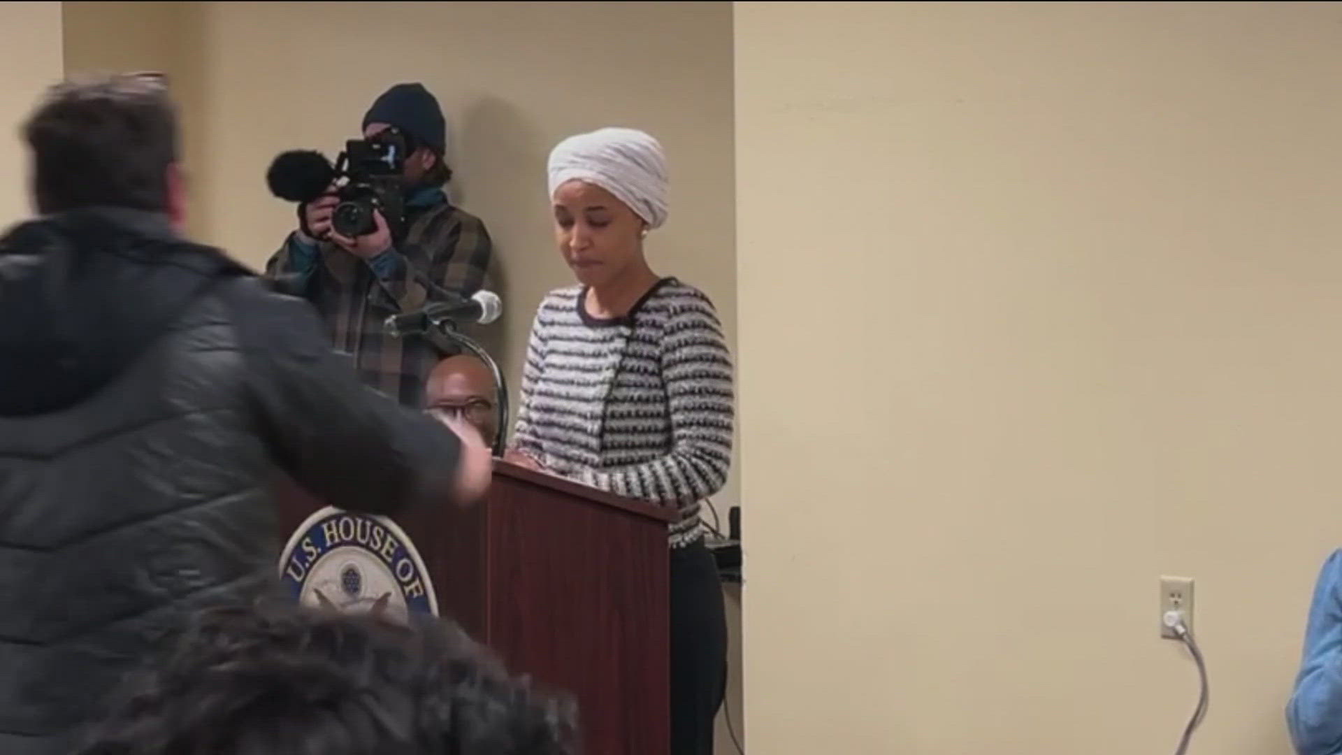 Forensics determine source of liquid sprayed on Rep. Ilhan Omar during ...