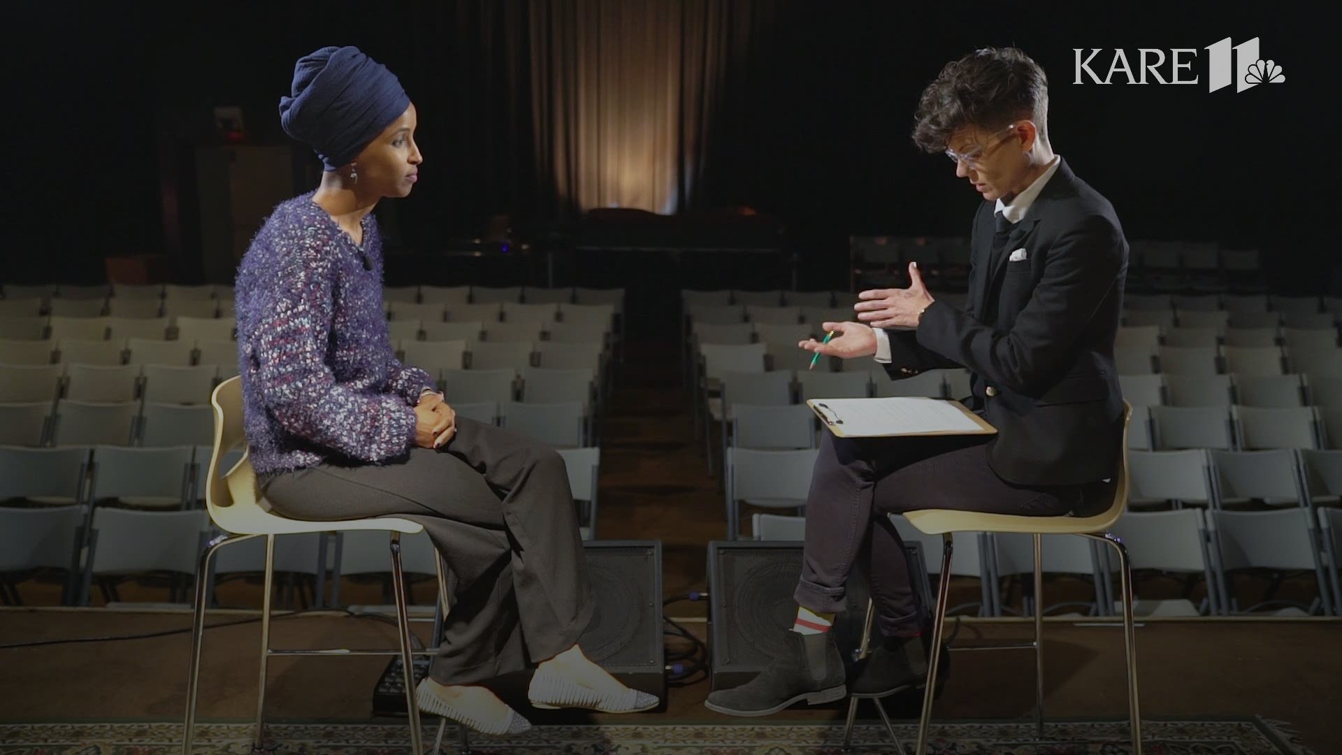 MN congresswoman Ilhan Omar sat down for a one-on-one interview with KARE 11's Jana Shortal on April 24, 2019. Rep. Omar spoke to accusations of anti-Semitism.