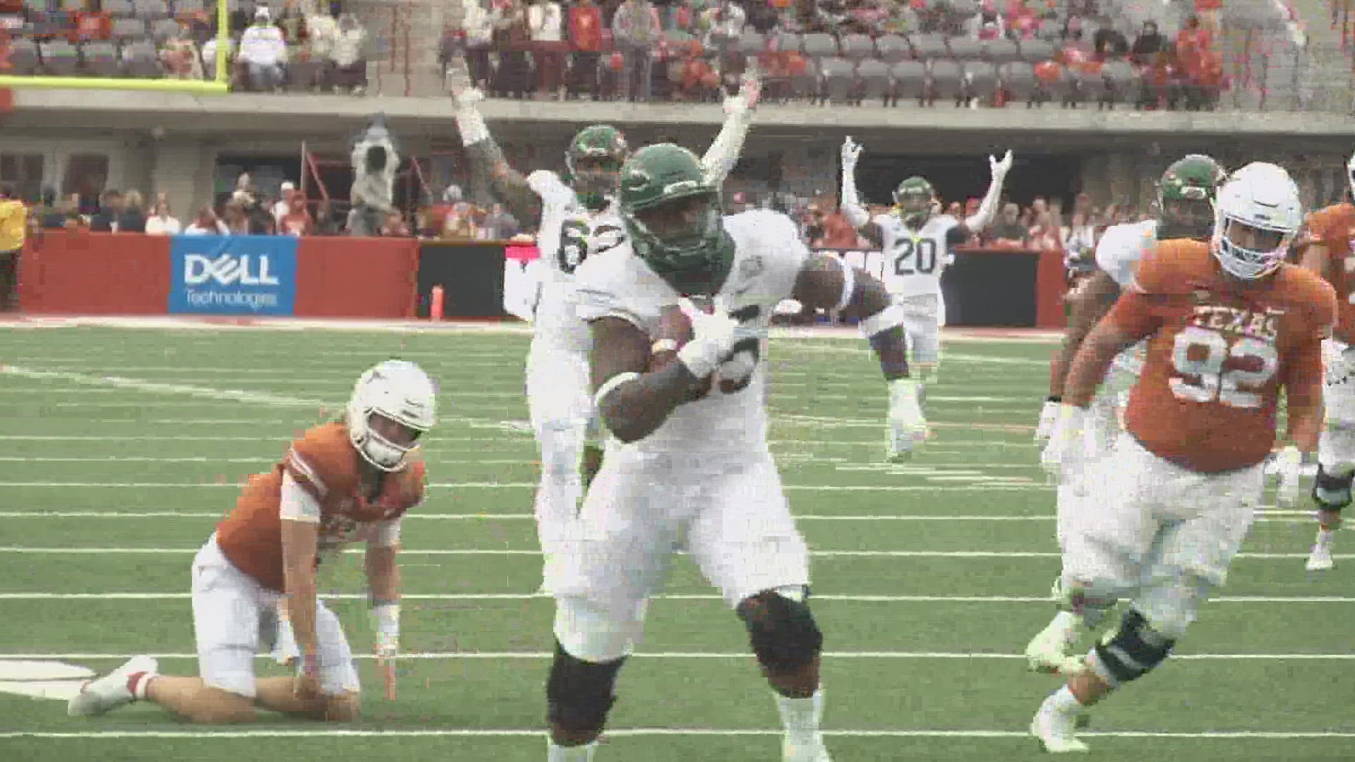 Baylor couldn't hold his own against Texas