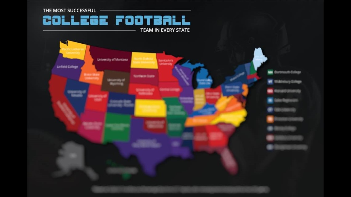 What university has the 'most successful football team' in Texas