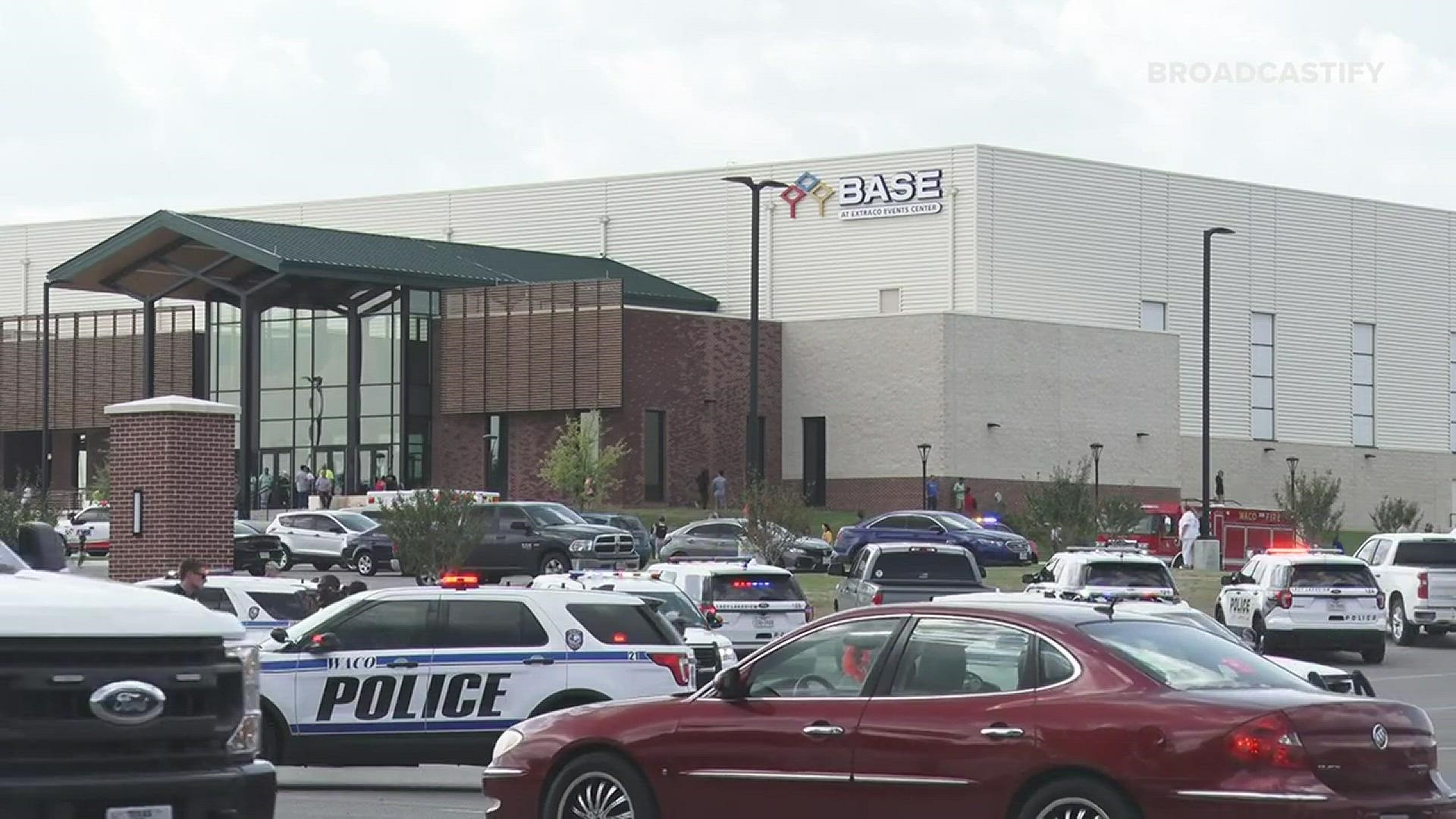 While clearing out the buildings, police learned that the report was not credible, Waco PD said.
