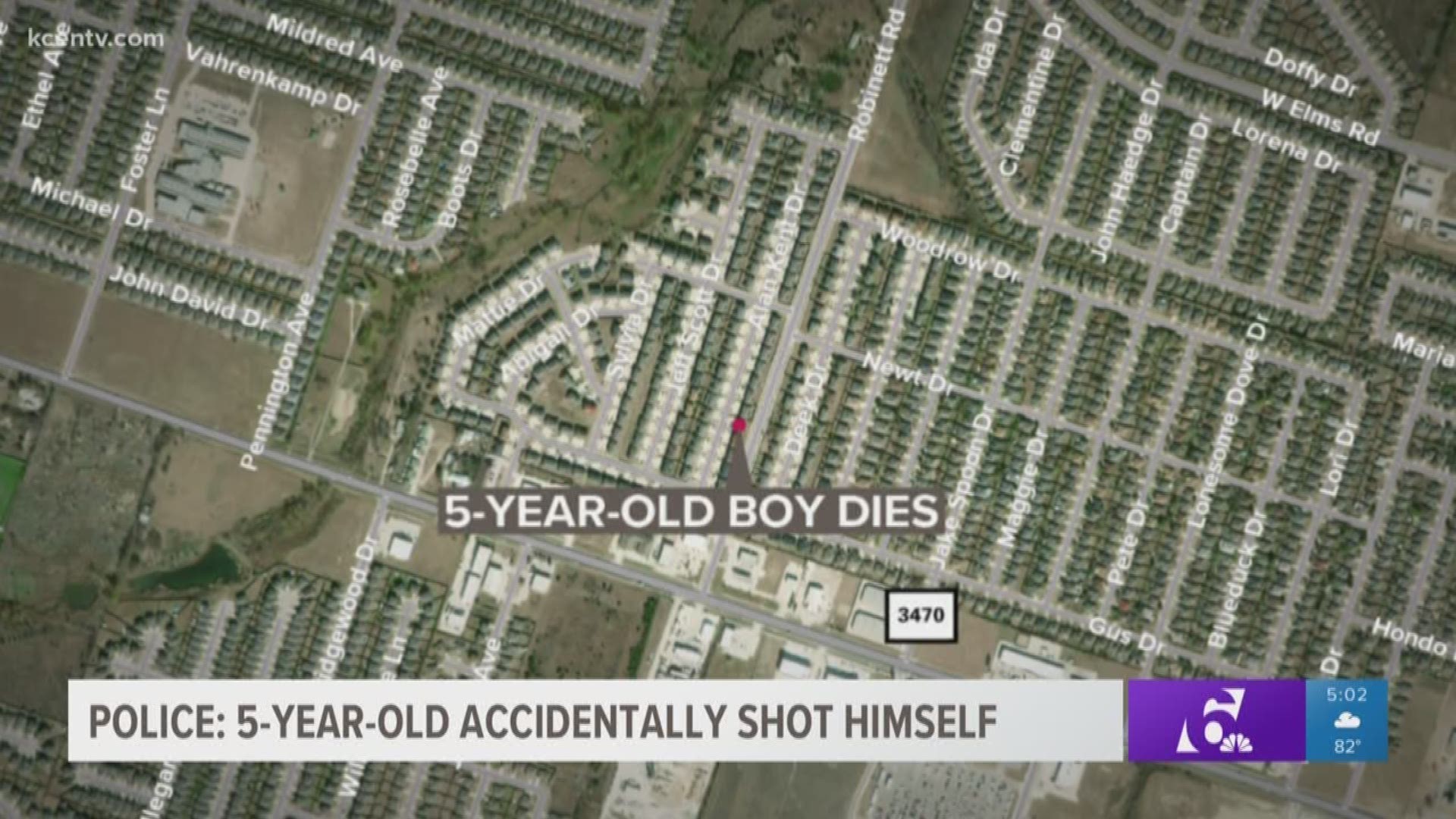 Killeen police confirmed Wednesday the boy got a hold of a loaded gun and accidentally shot himself in the head.